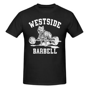 Westside Langhantel Fitnessstudio Gewicht Lifting Übung Fitness für Männer T -Shirt S5XL 240409