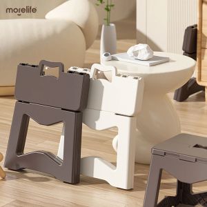 Portable Thickened Adults Children Home Kindergarten Chair Night Fishing Campstool Plastic Stools Small Shoe Bench Furniture