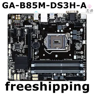 Moderkort för Gigabyte Gab85MDS3HA MTHERBOARD 32GB LGA 1150 DDR3 Micro ATX Mainboard 100% Testad Fullt Workma