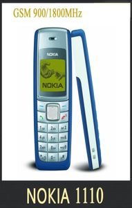 Tanio odnowiony 1110 Oryginał odblokowany Nokia 1110i Telefon komórkowy Dualband Classic GSM Telefon komórkowy 1 rok Gwarancja 5000002