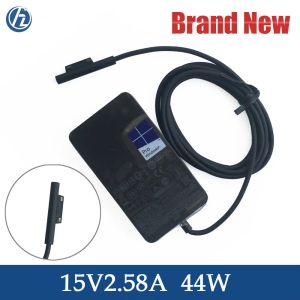 Ladegeräte Stromversorgung AC -Adapter 44W 15V 2.58a 1800 Ladegerät für Microsoft Surface Pro 5 2017 Tablet Modell 1796 Surface Book 2 Laptop