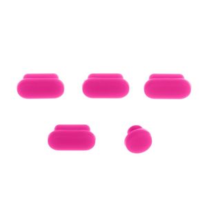 Dropship 5PCS Anti Dust Plugs Silicone Laptop Data Port Jacks Dustproof Stopper Hooks Cov