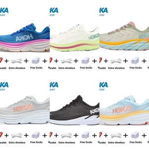 Üst Bondi 8 Erkek Kadın Koşu Ayakkabı Bir Clifton Siyah Beyaz Şok Yol Karbon X2 Tasarımcı Spor Ayakkabıları Tırmanıyor Runner Açık Antrenörler Yürüyüş 97