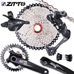 Ztto 1*11速度MTBシフター11S自転車リアデレイラーカセットとチェーンクランクセットチェーンリングチェーンホイールバイクセット