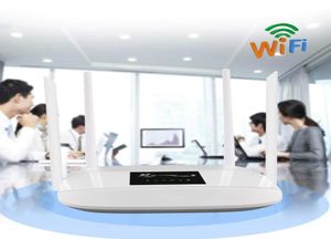 300 Мбит / с разблокировал 4G LTE Wi -Fi Router Indoor 4G беспроводной маршрутизатор CPE с антеннами 4PCS и слотом для карты LAN PK Huawei B5936811777