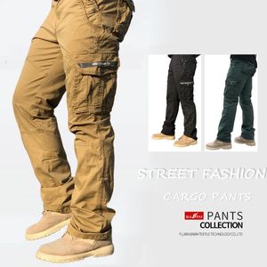 Bapai Mens Fashion Work Pants Outdoor Wear-resistenta bergsbestigning Byxor Arbeta kläder Street Fashion Cargo Pants 240403