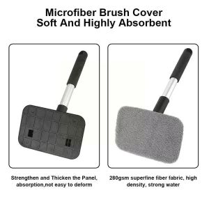Car Mop Cleaning Windows Windshield Fog Cleaning Tool Washing Rag Window Wipe Home Office Duster Brush Auto Glass Cloth Cleaner