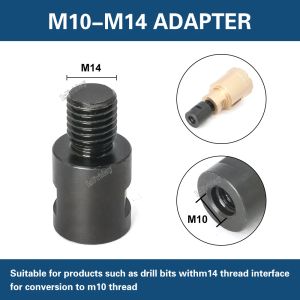 Młynek kątowy M10 M14 5/8 11 Adapter Nić Przetwórca adapte interfejs Złącze Nakręt podłączający pręt Nakoczyn