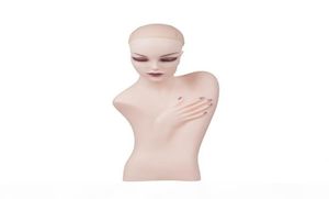 Factory Direct White Skin Female Mannequin Head For Wig or Jewelry or Hat Display7633334