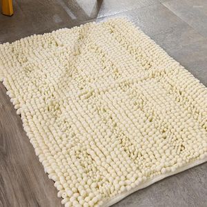 Bath Mats Anti-skid Mat For Bathroom Stay Safe And Stylish With Durable Comfortable Rug Wide Application Ivory White 50 80