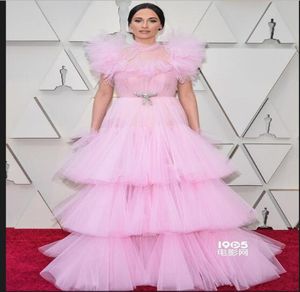 2019 Oscar Film Arabic Dresses Red Carpet Celebrity Dresses Ball Gown Long A Line elegant Evening Formal Dresses Cheap 2709266