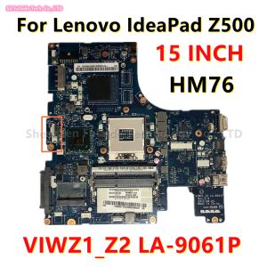 Moderkort Viwz1_Z2 LA9061P Mainboard för Lenovo IdeaPad Z400 Z500 Laptop Motherboard 14inch SLJ8E HM76 DDR3 100% testad