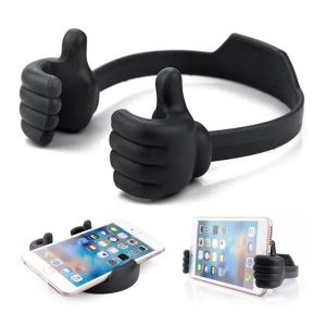 Tragbare Daumen up Mobiltelefon Ständerhalter Lazy Desk Universal Flexible Tablet Smartphone Standhalter für iPhone Samsung Xiaomi