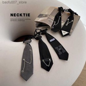 Neck Ties Childrens clothing boys gentlemen suits ties Korean version trendy childrens shirts high street metal design and necktie decorationQ