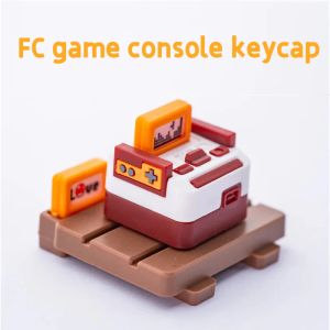 Akcesoria Retro FC (NES) Czerwona i biała maszyna Creative Osobowość Keycaps Dostosowane światła mechaniczne klawiaturę klawiatury Keycaps