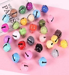 22mm de tinta candicolor Small Bells Party Pet Decorate Keychain Acessórios de Natal cor Boll8737421