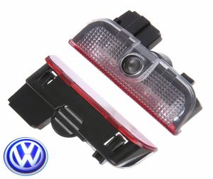 Porta dell'auto benvenuto proiettore laser logo porta fantasma ombra a led luce per vw tiguan golf 5 6 7 passat b7 eos ecc3472561