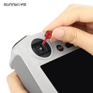 Drones For DJI RC Mini 3 Pro Control Sticks Aluminum Alloy Thumb Rocker Storable Joysticks for DJI RC Mini 3 Pro Controller