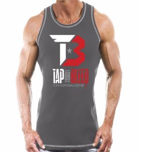 MEN039S Giyim Giyim Tank Top Fitness Erkek Yaz Stringer Seksi Kas İnşa Kaldırma Tankının üstü pamuk9383111