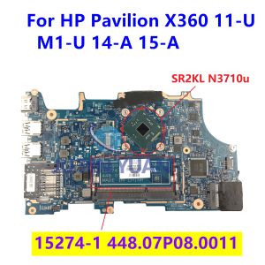HP Pavilion x360コンバーチブル11Uラップトップマザーボード855718601 855718501 448.07P09.0011 N3700 CPU 100％完全に完全にテストされたマザーボード