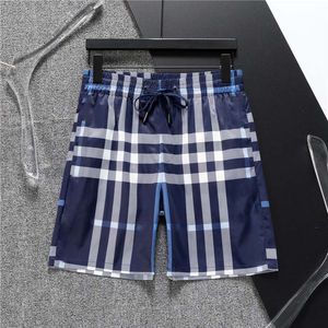 Men's shorts designer plaid shorts men's summer fashion casual street comfortable clothing waterproof quick drying swimsuit surfboard beach pants M-3XL