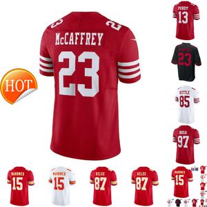 2024 Christian Christian Brock Patrick Purdy George Jersey Color Nick Travis McCaffrey Fred Mahomes Kelce Bosa Kittle Warner All Stitched Jerseys