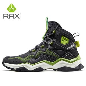Boots Rax Outdoor Sports Hiking Shoes Mens Breathable High Top Sneakers Men Mountain Lightweight Trial Shoes Tourism D0727