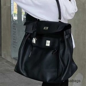 Designer torebki o wysokiej pojemności 50 cm torba duża torba Oryginalna skórzana torba biznesowa Bagaż biznesowy 50 Czarna srebrna duża torba na ramię modne kobiety wn-e2q2