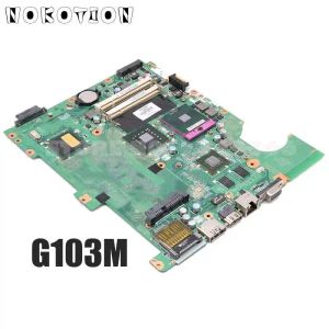 マザーボードnokotion da00p6mb6d0 517837001 for hp compaq presario cq61 g61ラップトップマザーボードddr2 g103m gpu free cpu