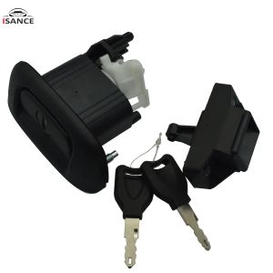 2x bakre svansgrind spärrlås w/ 2Keys -kit för Renault Dacia Sandero Megane Scenic Mk1 Clio Thalia Kangoo 7700838546 7701472508