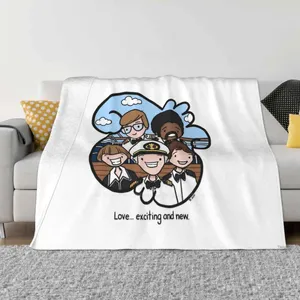 Blankets The Love Boat All Sizes Soft Cover Blanket Home Decor Bedding 60S Tv Shows 70S 80 S