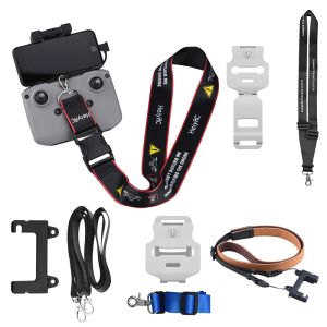 Drones Remote Control Hook Holder Strap for DJI Mavic 3/ Mini 3 Pro/Air 2/Air 2S/Mini 2 Neck Lanyard Safety Sling Mount Drone Accessory