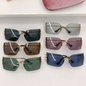 Sonnenbrille für Frauen Luxurys Designer Sonnenbrille Landebahn Brille Damen Designer Hochwertig qualifiziertes Brillen Shades Weiblichkeit SMU54y