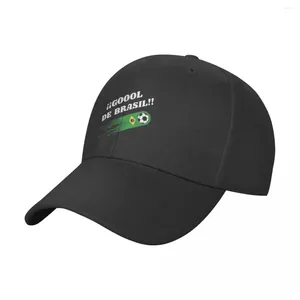 Bollmössor Brasilien Soccer Baseball Cap Hip Hop Brand Man Hat Beach Sport Women Men's