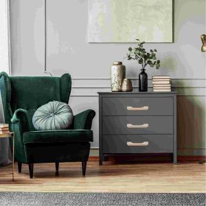 Furniture Door Handle Dresser Drawer Pulls Wood Kitchen Handles for Cabinets Vanity Table