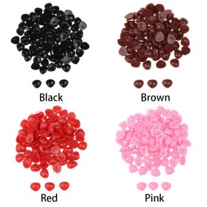 100Pcs Multi-Size Crafts Plastic Triangle Noses For Dolls Toys For Bear Buttons Toy DIY Safety Nose Accessories High Quality