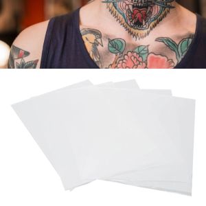 50st Transparent Tattoo Transfer Paper Tattoo Stencil Clear Pattern Thermal Tattoo Transfer Film Paper