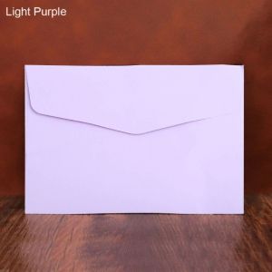 Set of 10 Sheets 6'' x 4'' Colorful Envelopes Set for Wedding Greeting Cards