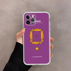 Centina di telefoni TV per il programma TV di Friends Central Perk per iPhone 15 xr xs max 14 13 pro max 11 12 mini 6 7 8 più sE 2020 Cover