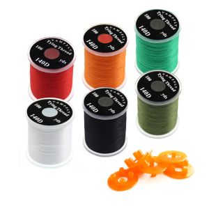 140D Fly Binding Thread 100 Yards 12Spools/Combo Multifilament Fly Tying Material Red Olive Red Grey Accessories Thread