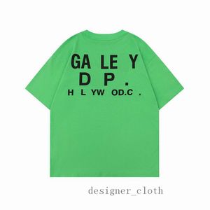 2024 T Рубашки для мужчин Summer Gallrey Tees Depts Mens Women Designers Loose Fashion Brands Tops Casual Department Street Short