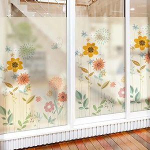 Window Stickers Bedroom Bathroom Scrub Electrostatic Glass Sticker Explosion-proof Drying Transparent Opaque Film