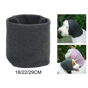 Ubrania z ubrania psa Wrap Earmuff szyja Uszy cieplejsze wygoda koty pielęgnowanie miękki ciepły zimowy hałas ochrona szalika