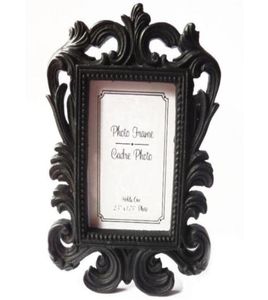 50pcslot Victorian Style Harts WhiteBlack Barock PicturePo Frame Place Card Holder Bridal Wedding Shower Favors Gift4698864