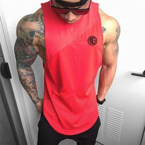 Muscleguys bodybuilding singlets herrar muskel skjorta gym tank tops stringer mens väst fitness herr kläder hip hop tanktop 240409