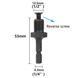 Bit Akcesorium Akcesoriów Akcesorium Chuck Adapter 1/4 