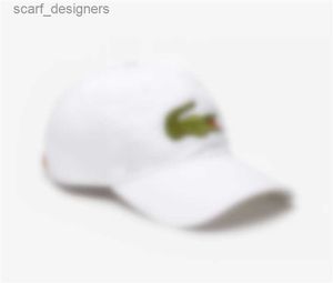 Bollmössor lyxig designer baseball cap bomull mössor mössa klassisk krokodil stil män och kvinnor par bekväma andningsresor resor mode gata hattar l1