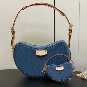 Top New Fashion Designer Bag Retro Denim Bag Women's Crossbody Bag Luxury Handbag Tramp Shoulder Bag Blue Denim Crossbody Bag wallet M57790 M46856 handbags wallet