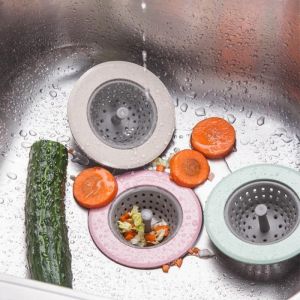 Copertina di scarico rotondo Tappo d'acqua Filtro Acqua Catturatore Puller Piccole per il lavandino della cucina Sinvello silicone bagno anti-bloccante Pratico