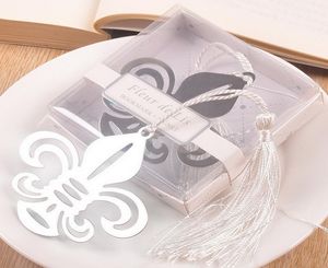 Fleur de lis Bookmarks Metal Flowerdeluce Bookmarks Baby Shower Souvenir Bomboniere e regali per ospiti 6957520